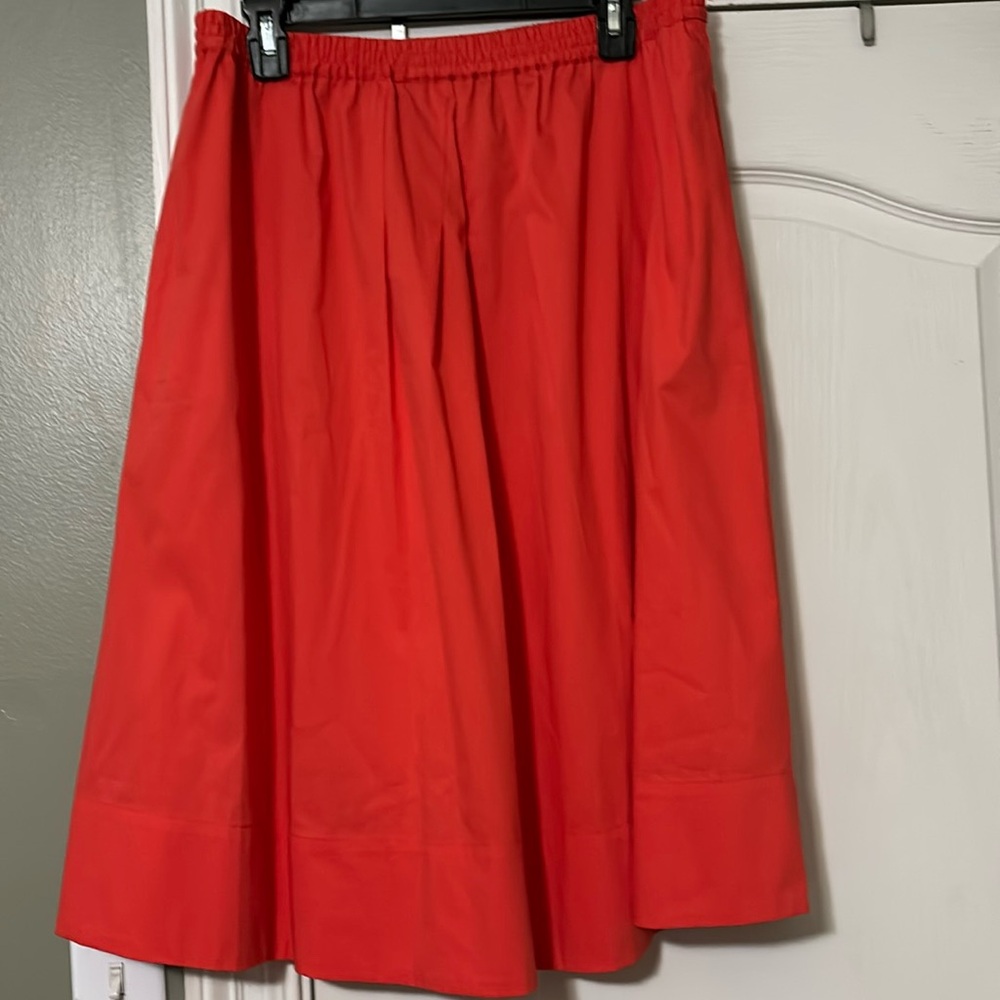 Gorgeous orange skirt by Donna Karan